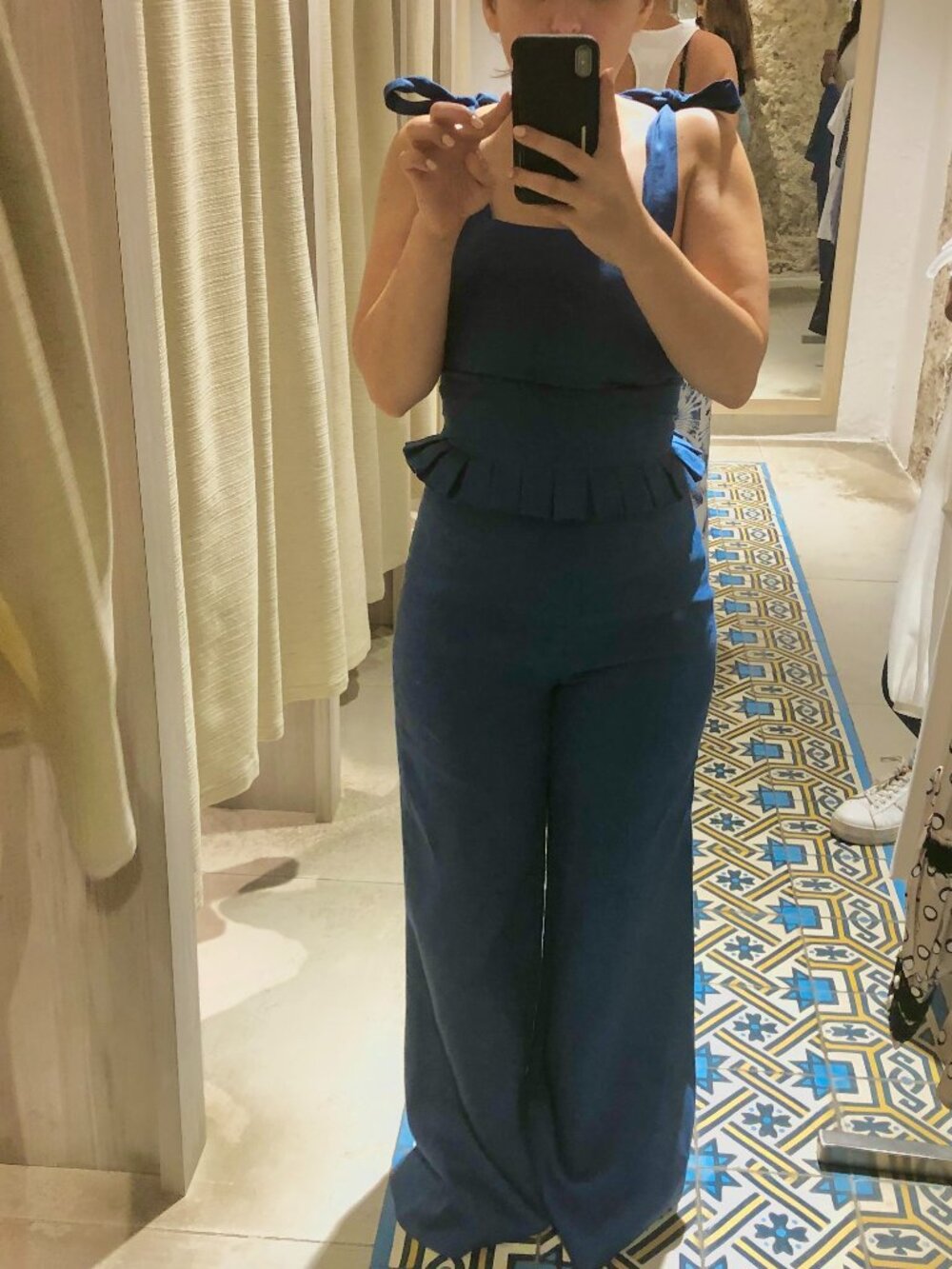 NWT - Azulu 100% Linen Jumpsuit from Cartegena Brand